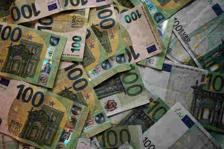 Banconote da 100 euro 