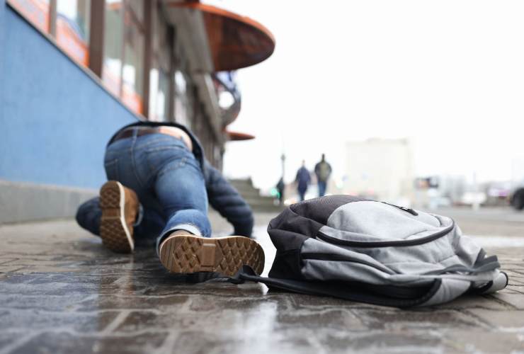 Chi è responsabile per le cadute per strada