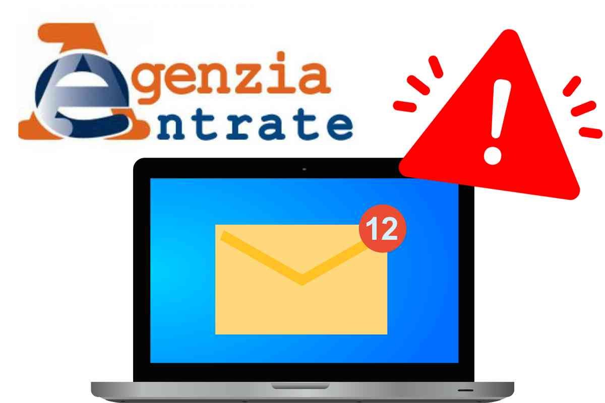 email truffa da parte dell'Agenzia delle Entrate