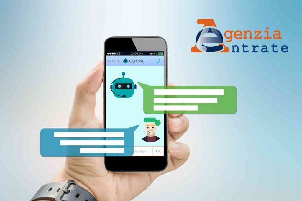 servizio di cahtbot e call center dell'Agenzia delle Entrate