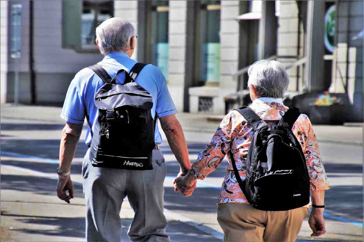 Una coppia di pensionati