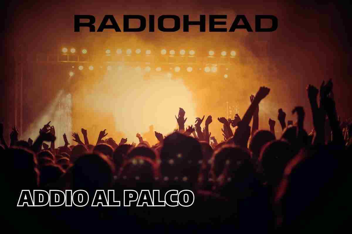 Contestazione Radiohead palco abbandono addio