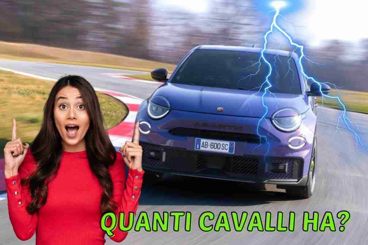 Abarth nuovo modello record potenza