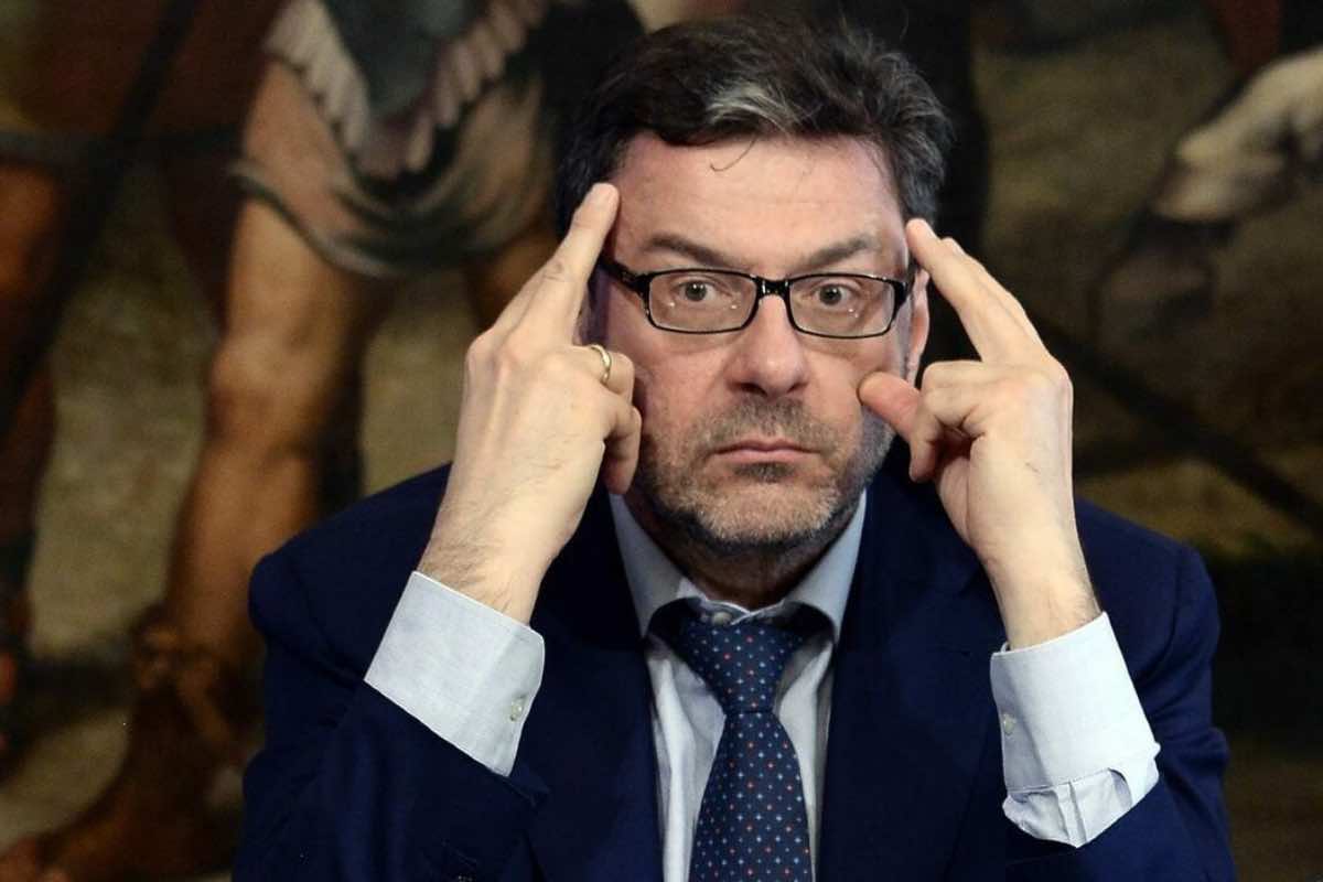 Giancarlo Giorgetti ministro italiano viaggio 