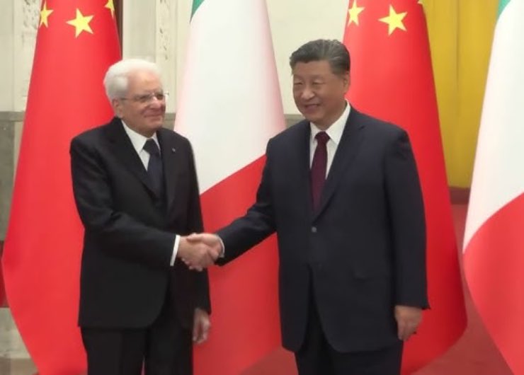 Cina Mattarella accordo