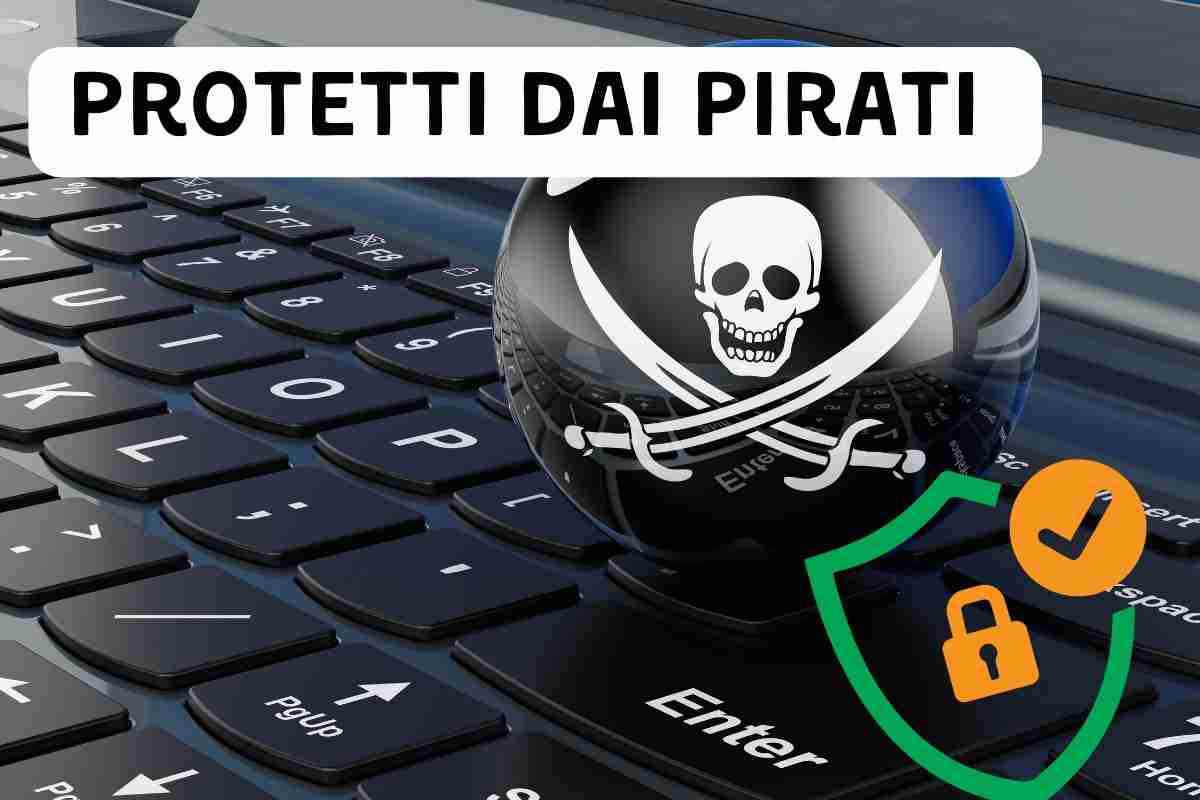 Pirati informatici shield protezione scudo